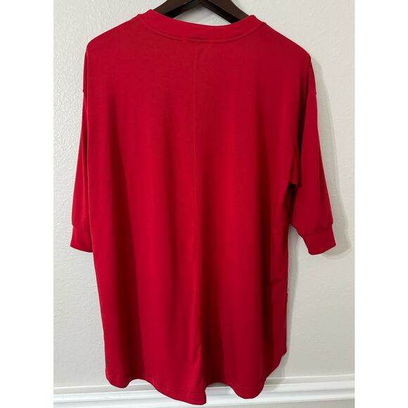 Athleta Inspire Top Red Size Large - Picture 6 of 6